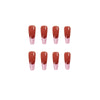 12 Sizes-24 Pcs Press On Nails JP1110