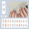 12 Sizes-24 Pcs Press On Nails Z797