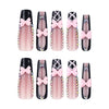 12 Sizes-24 Pcs Press On Nails JP4303