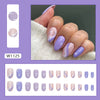 12 Sizes-24 Pcs Press On Nails W1125