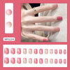 12 Sizes-24 Pcs Press On Nails My224