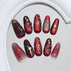 12 Sizes-24 Pcs Press On Nails W2027