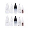 12 Sizes-24 Pcs Press On Nails JP4353