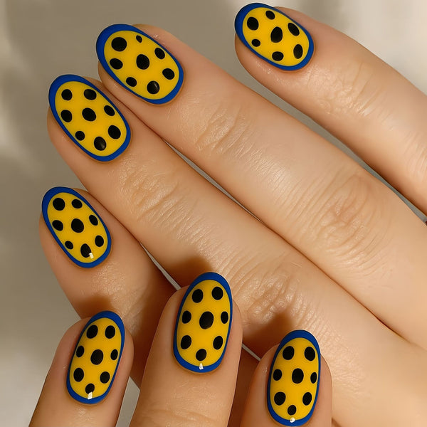 12 Sizes-24 Pcs Press On Nails Y1958