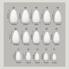 300 Pcs Press On Nails medium-almond-ms-h012-01