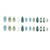 12 Sizes-24 PcsPress On Nails Z1161