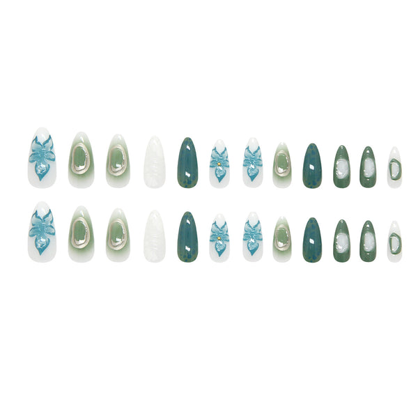 12 Sizes-24 PcsPress On Nails Z1161