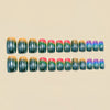 12 Sizes-24 Pcs Press On Nails Y1809
