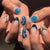 12 Sizes-24 Pcs Press On Nails JP4033