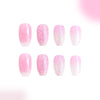 12 Sizes-24 Pcs Press On Nails C491