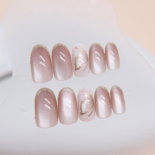 12 Sizes-24 Pcs Press On Nails MY037