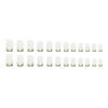 12 Sizes-24 Pcs Press On Nails W747