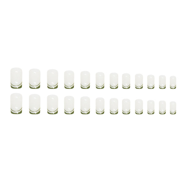 12 Sizes-24 Pcs Press On Nails W747