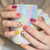 12 Sizes-24 Pcs Press On Nails R755