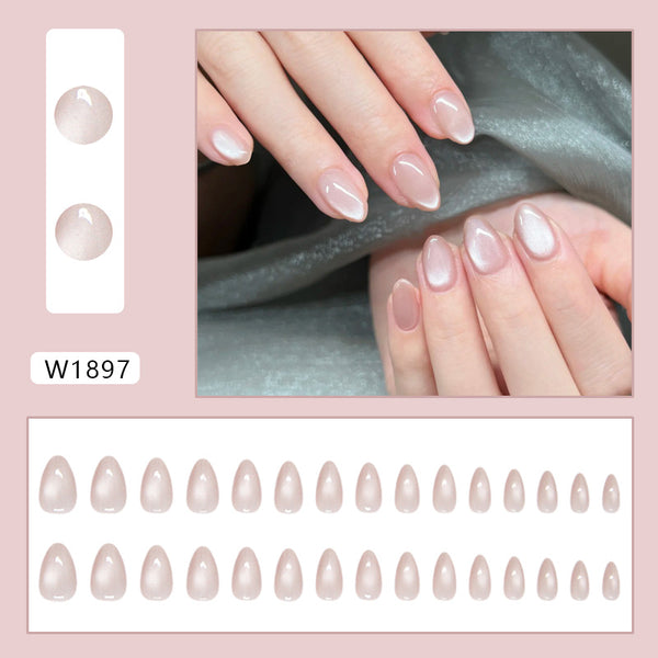 30 Pcs Press On Nails W1897
