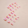 12 Sizes-24 Pcs Press On Nails W1394