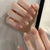 12 Sizes-24 Pcs Press On Nails W1643