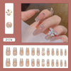 12 Sizes-24 Pcs Press On Nails Z174