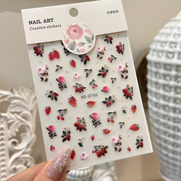 5D Nail Art Sticker 5DST152