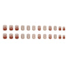12 Sizes-24 Pcs Press On Nails R828