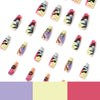 12 Sizes-24 Pcs Press On Nails JP1861