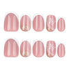 12 Sizes-24 Pcs Press On Nails JP3923
