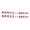 12 Sizes-24 Pcs Press On Nails Z840