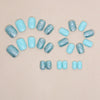 12 Sizes-24 Pcs Press On Nails W1393