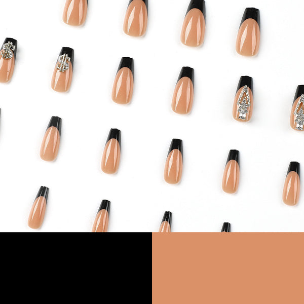 12 Sizes-24 Pcs Press On Nails JP2468