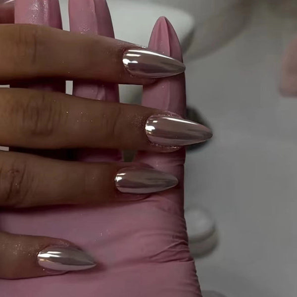 12 Sizes-24 Pcs Press On Nails W1326