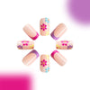 12 Sizes-24 Pcs Press On Nails C292