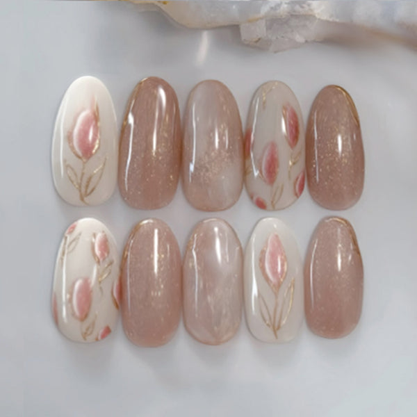 30 Pcs Press On Nails W1966