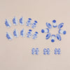 12 Sizes-24 Pcs Press On Nails W1200