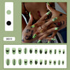 12 Sizes-24 Pcs Press On Nails W001