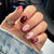 12 Sizes-24 Pcs Press On Nails JP3933