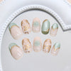 12 Sizes-24 Pcs Press On Nails W1933