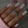 12 Sizes-24 Pcs Press On Nails Y1396