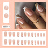 12 Sizes-24 Pcs Press On Nails W1154