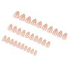 12 Sizes-24 Pcs Press On Nails JP4059