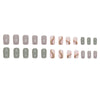 12 Sizes-24 Pcs Press On Nails W1059