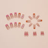 12 Sizes-24 Pcs Press On Nails W1684