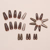 12 Sizes-24 Pcs Press On Nails W1847