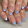 12 Sizes-24 Pcs Press On Nails C1412
