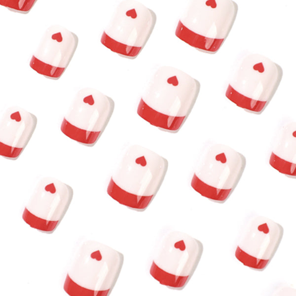 12 Sizes-24 Pcs Press On Nails JP1834
