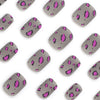 12 Sizes-24 Pcs Press On Nails JP3237