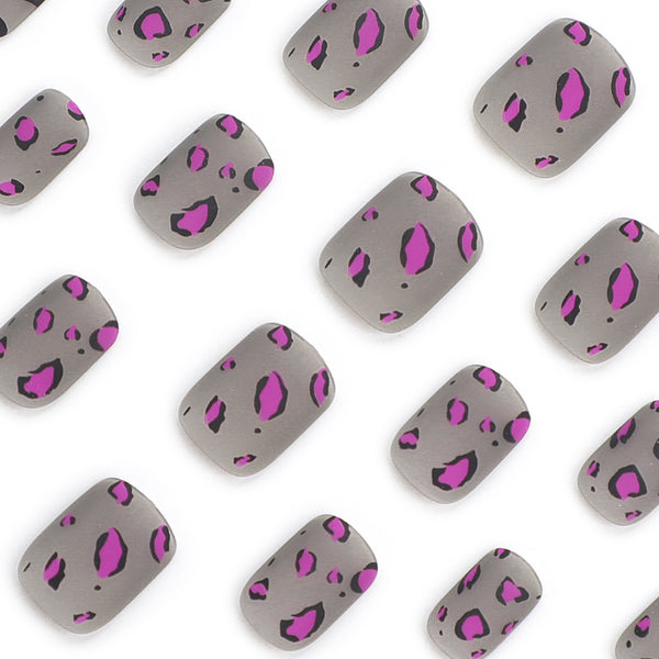 12 Sizes-24 Pcs Press On Nails JP3237