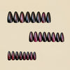 12 Sizes-24 Pcs Press On Nails Y1488