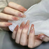12 Sizes-24 Pcs Press On Nails R915