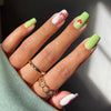 12 Sizes-24 Pcs Press On Nails W438