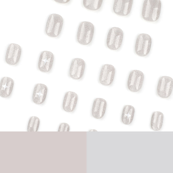 12 Sizes-24 Pcs Press On Nails JP3291